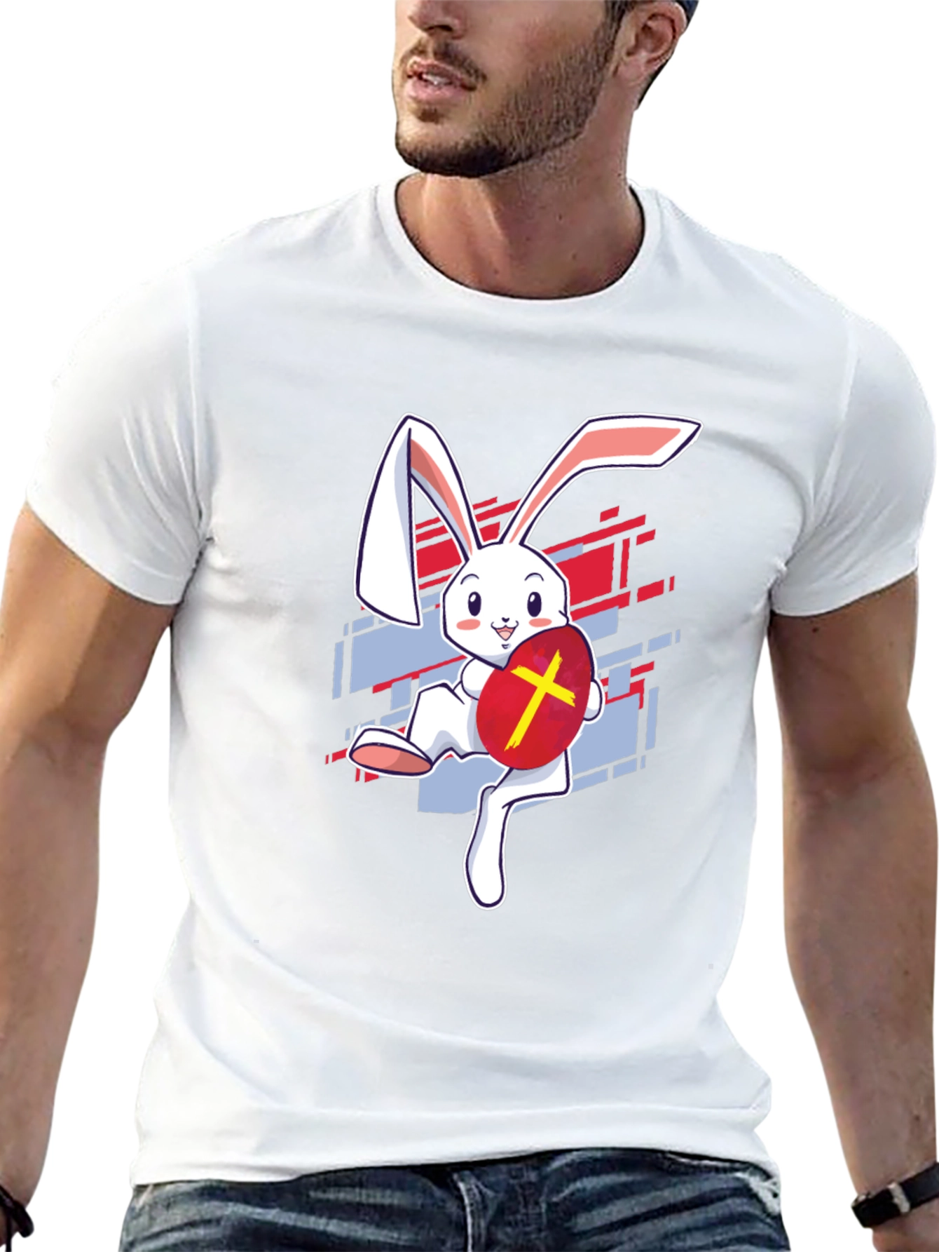 Easter Bunny with Egg T-Shirt