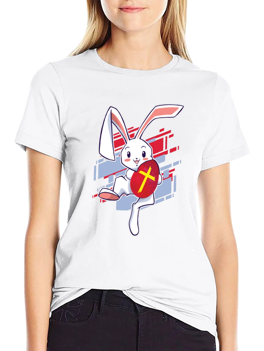 Easter Bunny with Egg T-Shirt