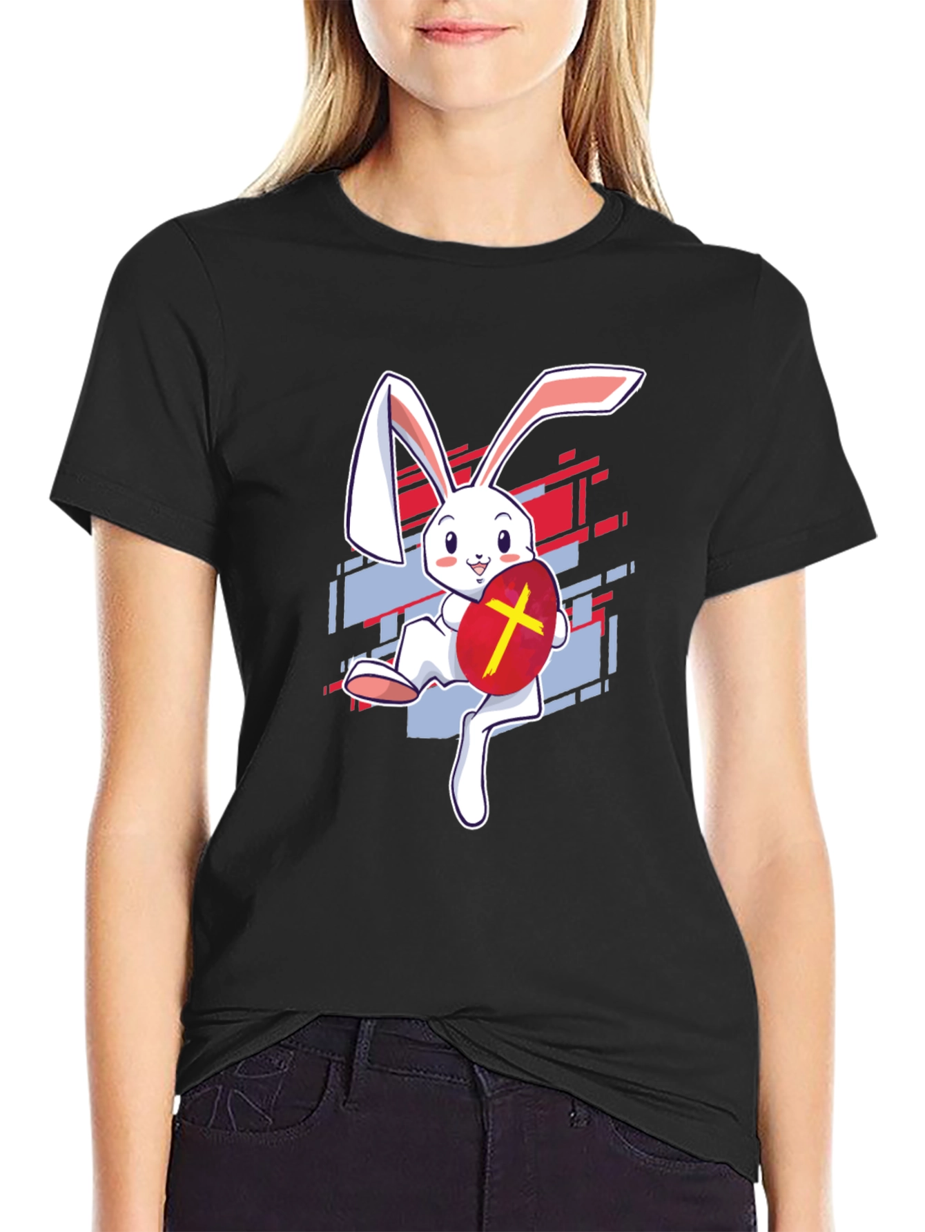 Easter Bunny with Egg T-Shirt