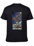 The Fool Tarot Card Graphic Tee - Unique Design