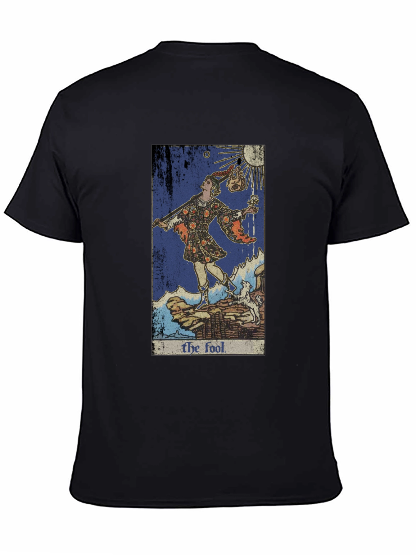 The Fool Tarot Card Graphic Tee - Unique Design