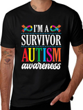 Autism Awareness Survivor T-Shirt