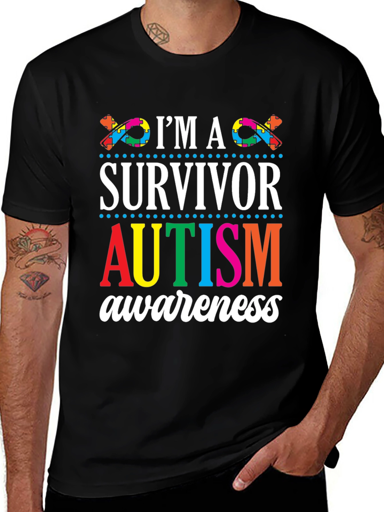 Autism Awareness Survivor T-Shirt