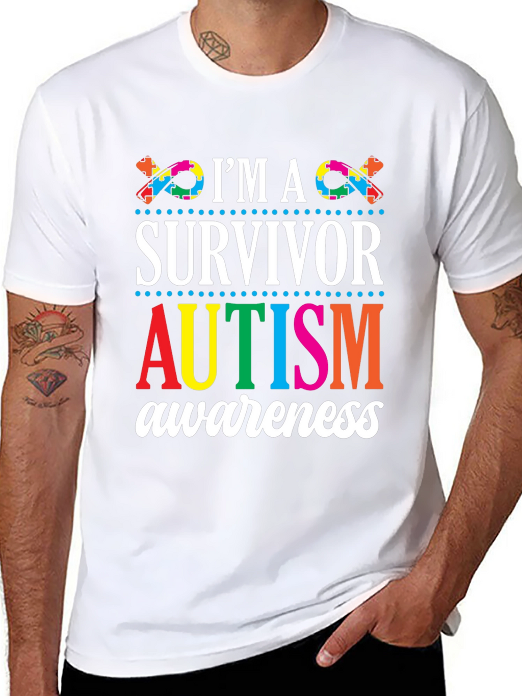Autism Awareness Survivor T-Shirt