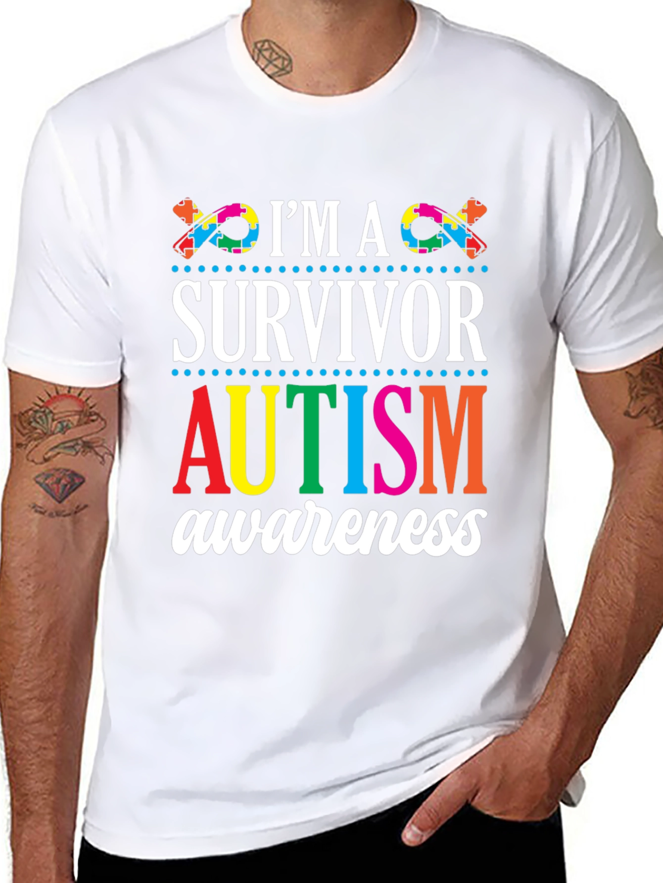 Autism Awareness Survivor T-Shirt