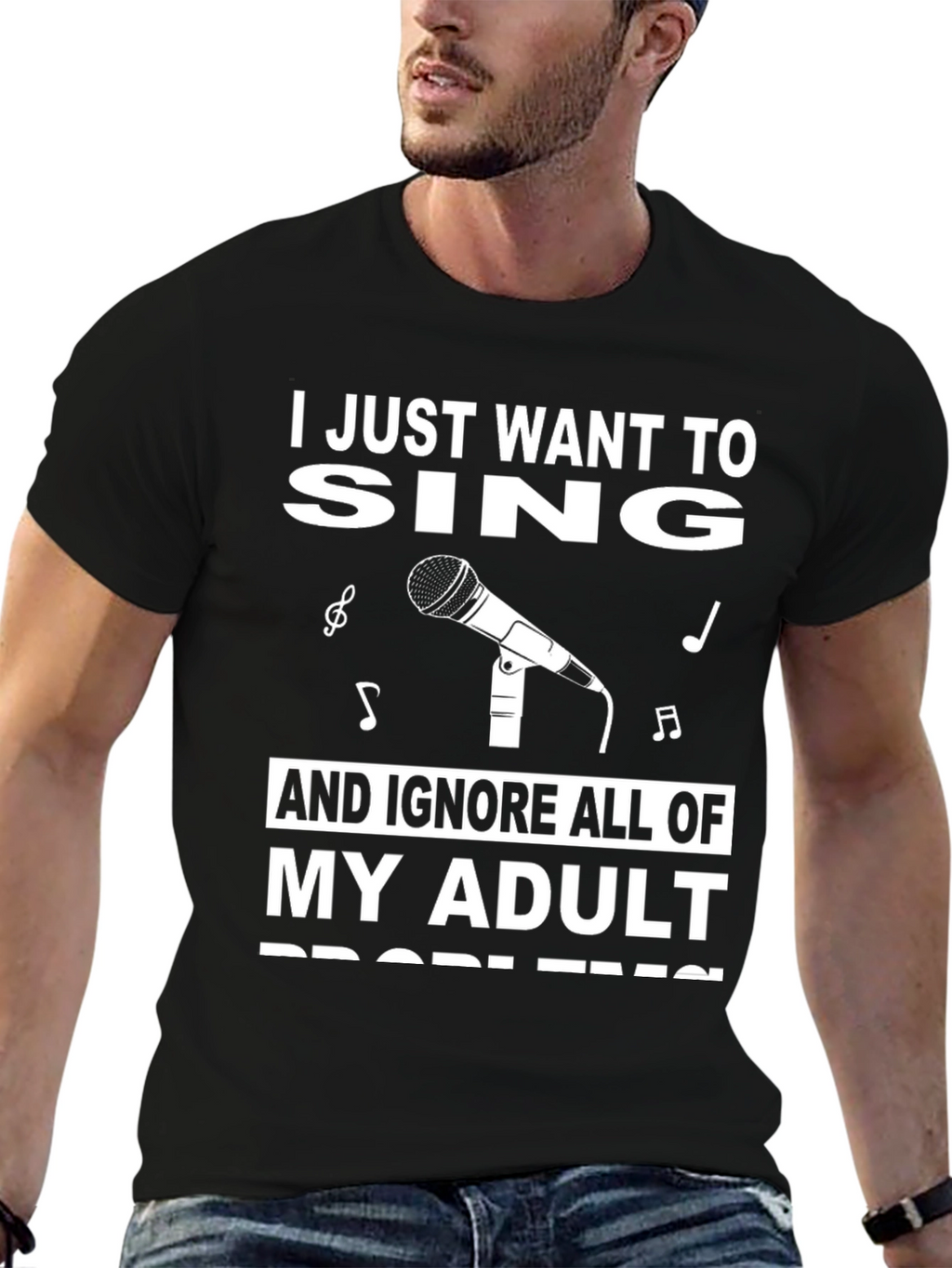 Sing Away Adulting: Graphic T-Shirt