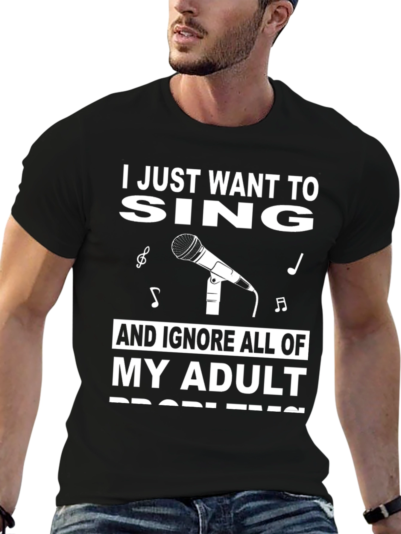Sing Away Adulting: Graphic T-Shirt