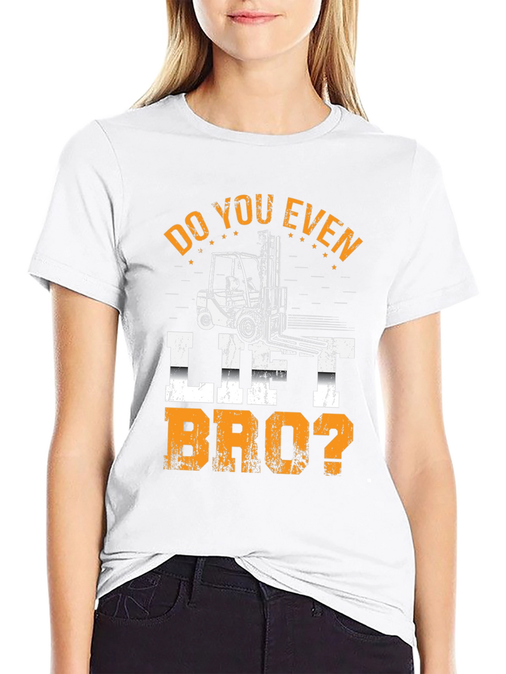Do You Even Lift Bro? Forklift T-Shirt