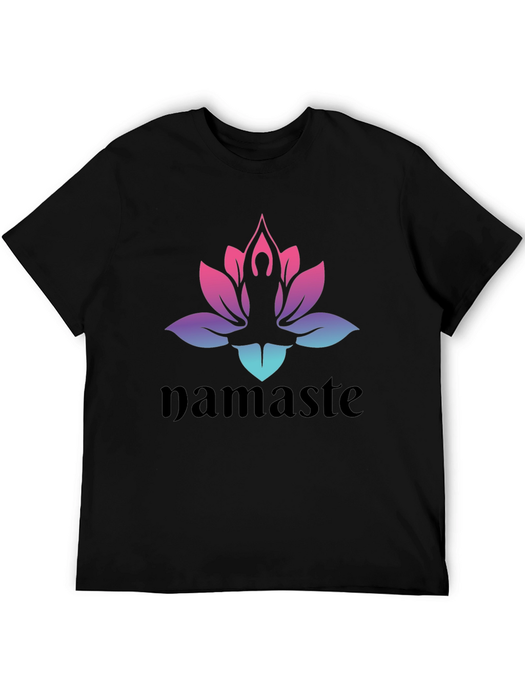 Namaste Lotus Yoga T-Shirt