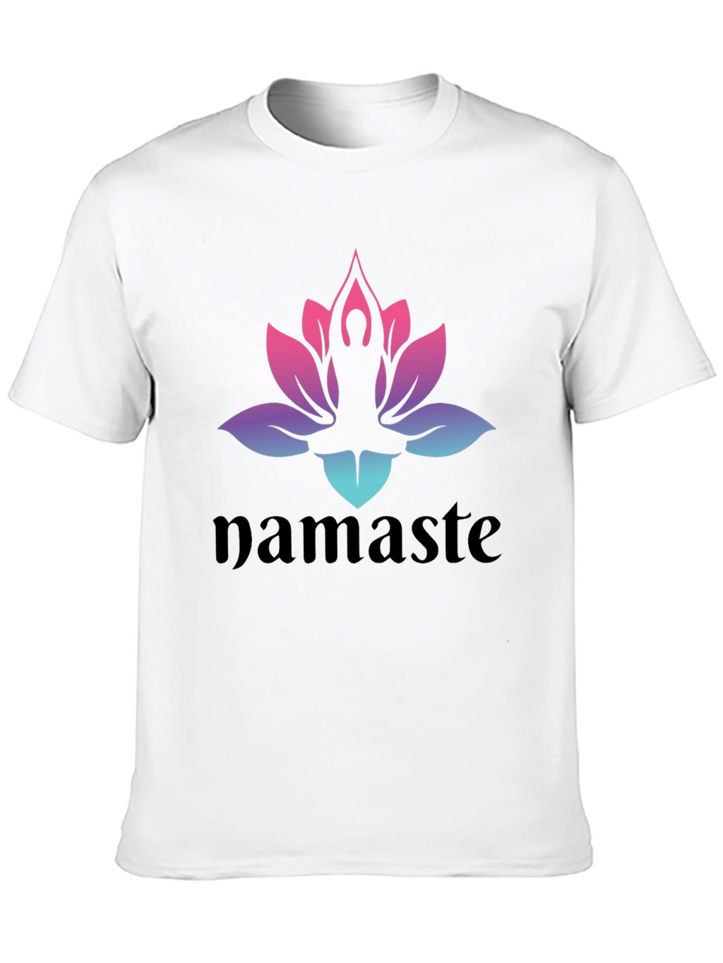 Namaste Lotus Yoga T-Shirt