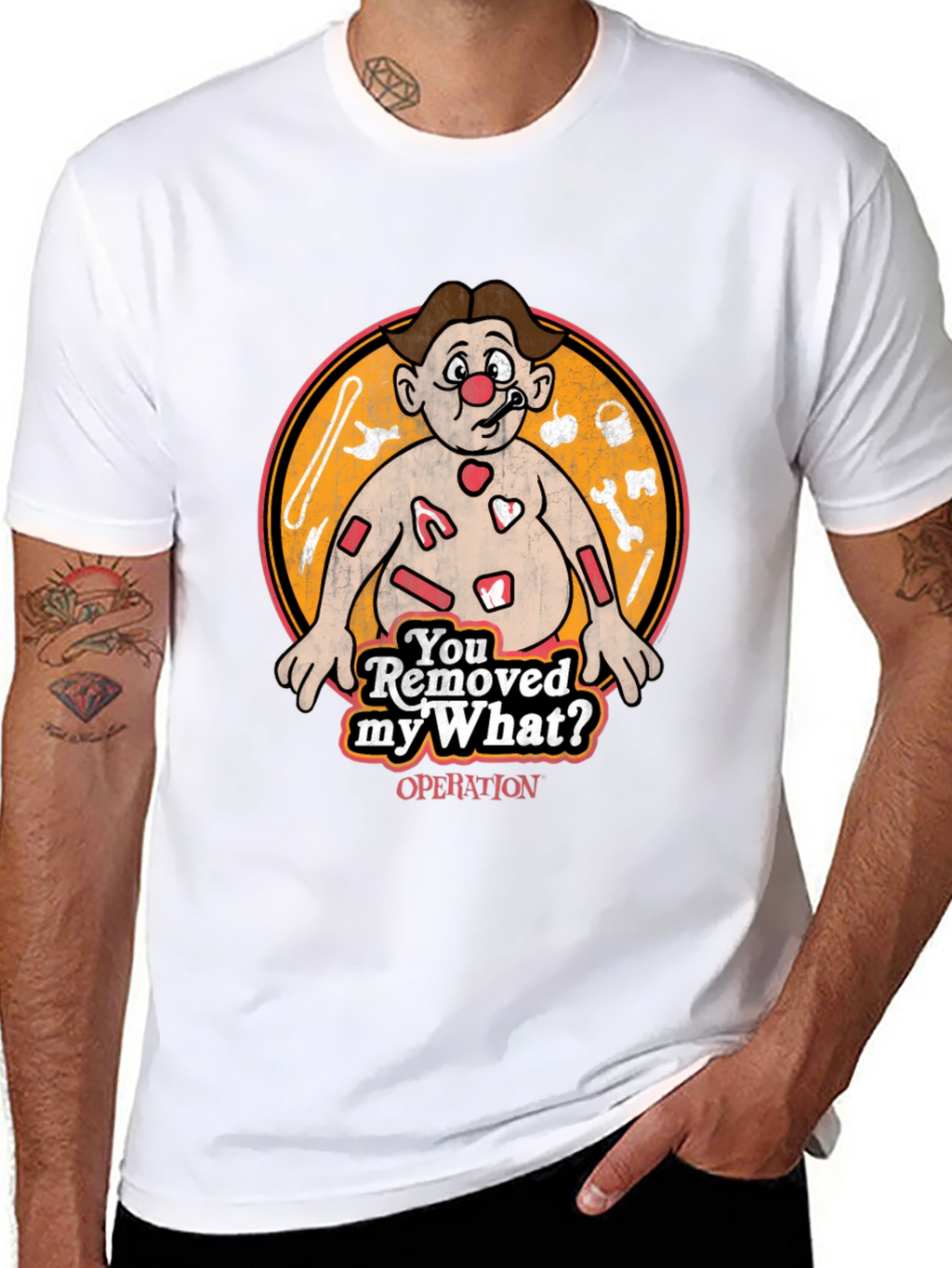 Operation Game T-Shirt - Funny Novelty Tee