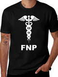 FNP Caduceus Black T-Shirt