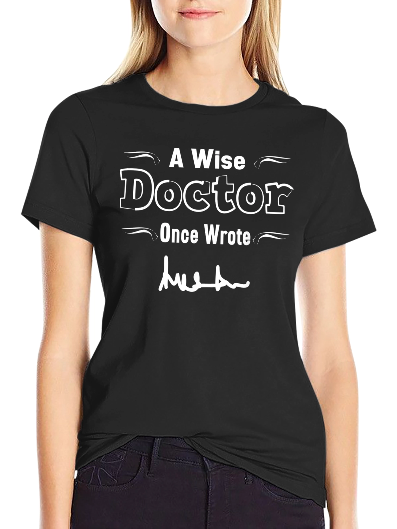 Wise Doctor Graphic Tee - Novelty T-Shirt