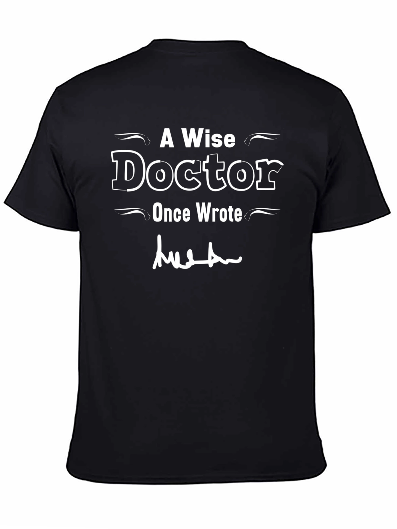 Wise Doctor Graphic Tee - Novelty T-Shirt