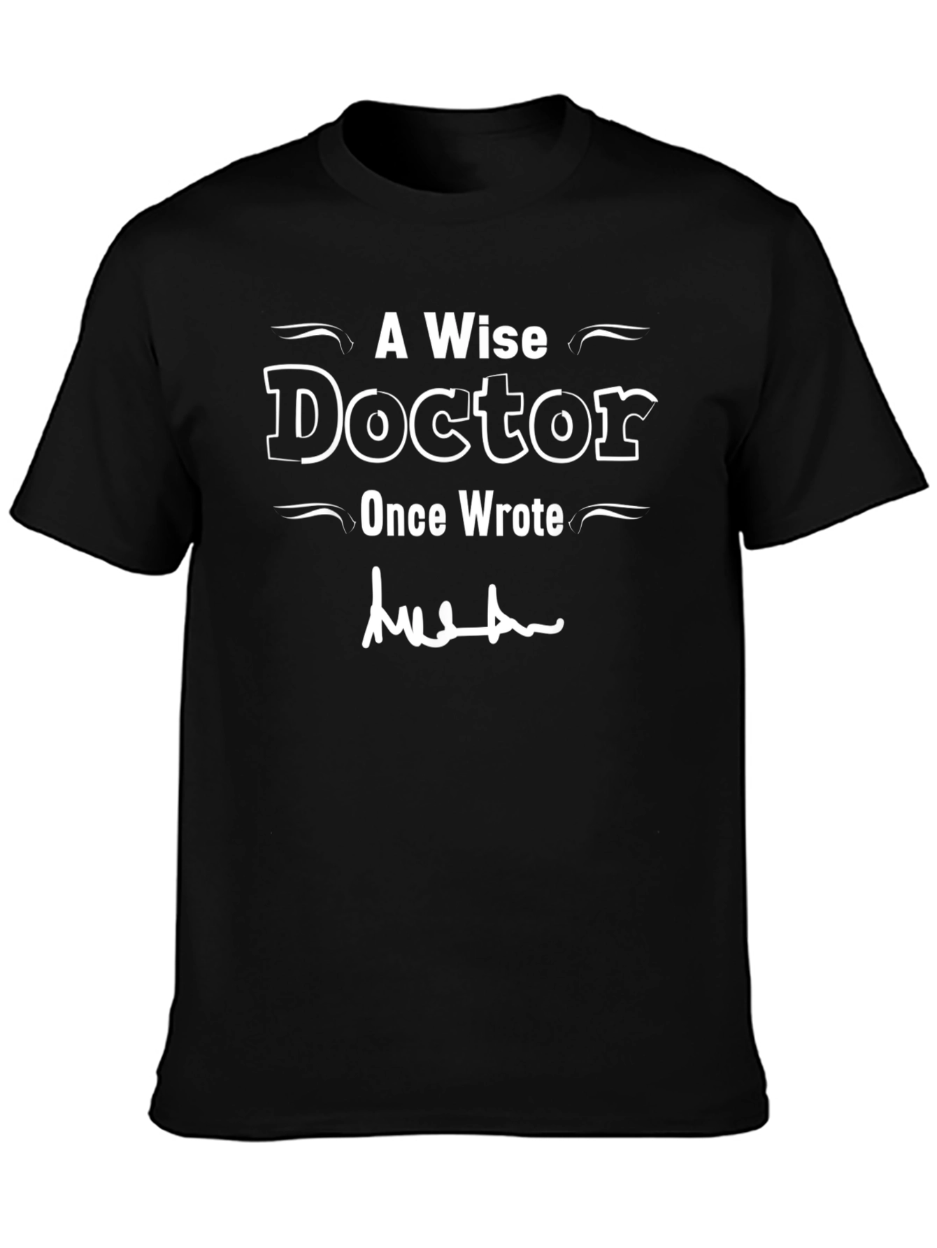 Wise Doctor Graphic Tee - Novelty T-Shirt