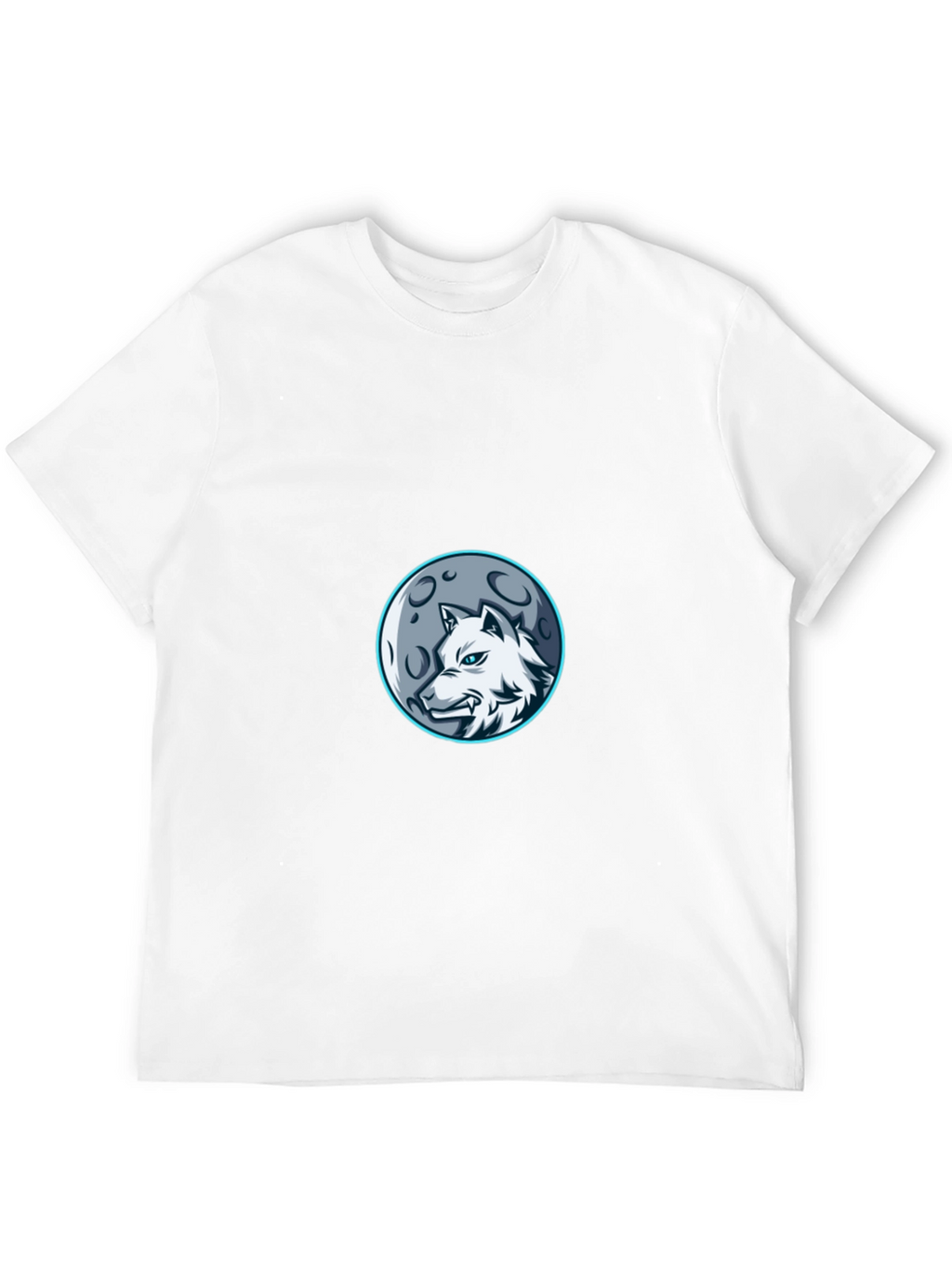 Wolf Moon Graphic Tee - Stylish Black T-Shirt