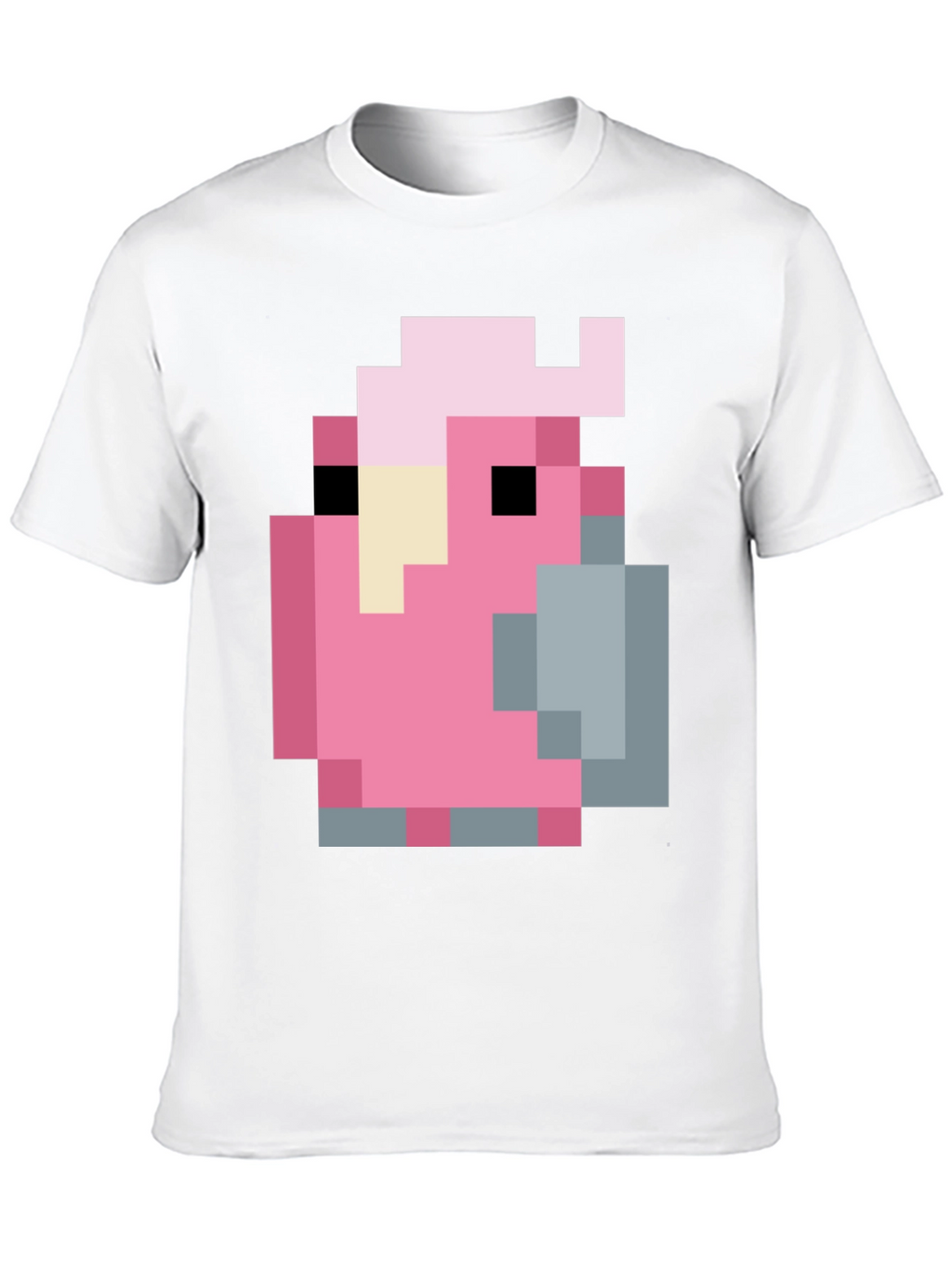 Pixel Bird Graphic Tee - Retro Gaming Style