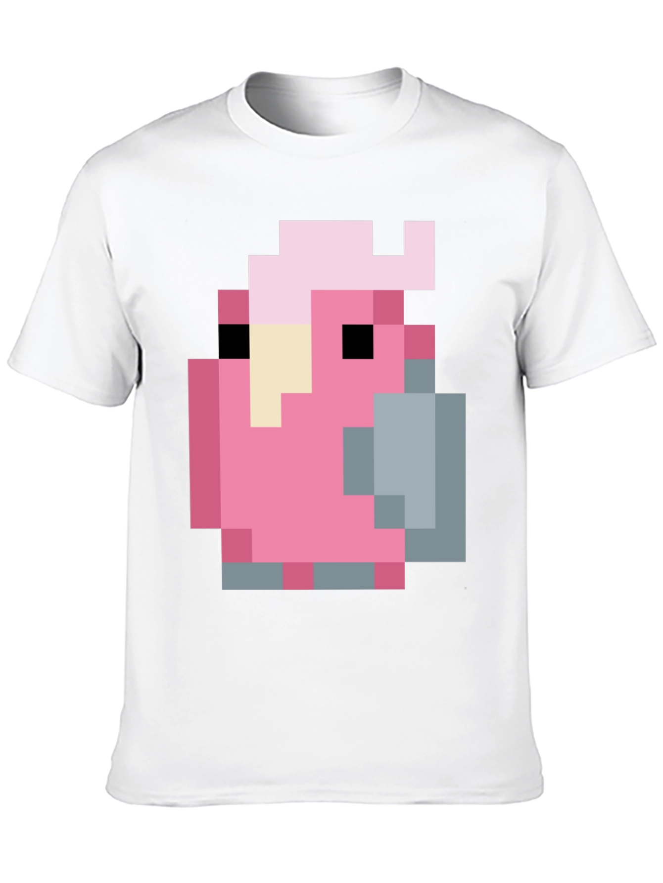 Pixel Bird Graphic Tee - Retro Gaming Style