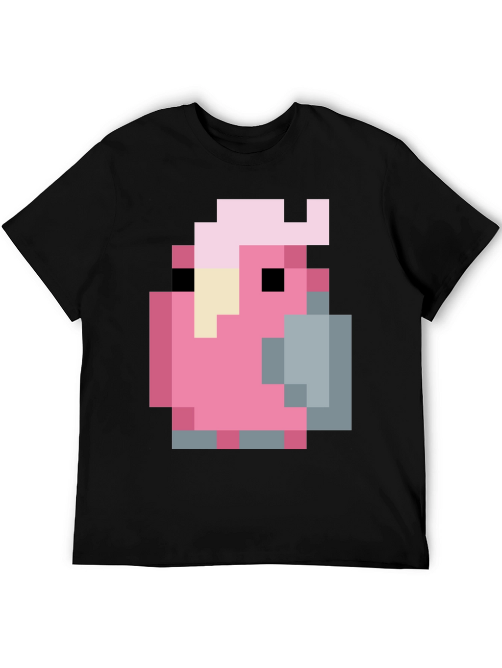 Pixel Bird Graphic Tee - Retro Gaming Style