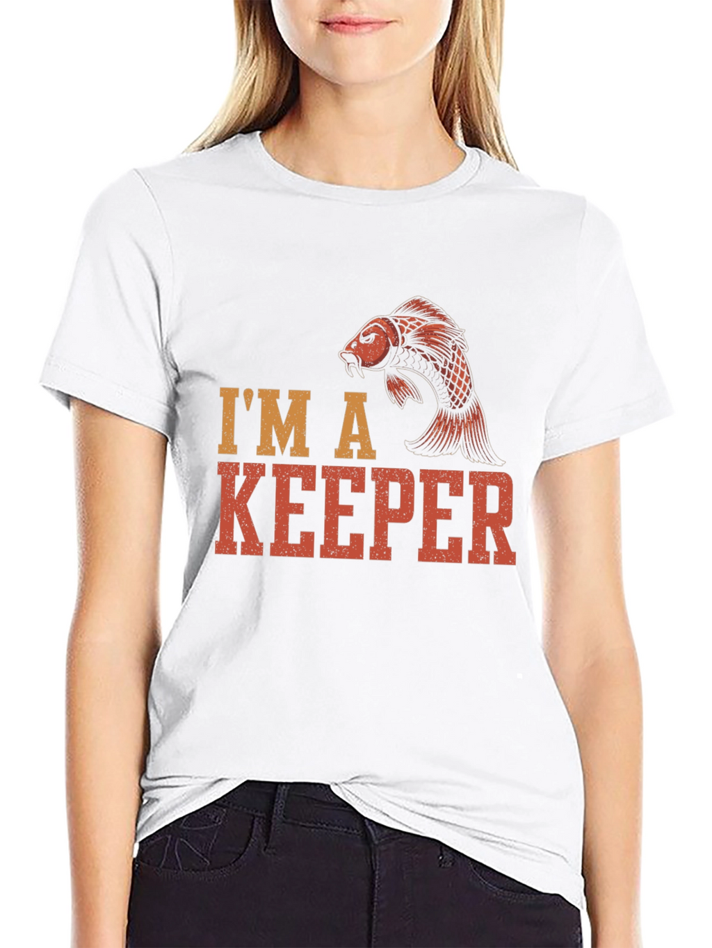 Im a Keeper Koi Fish Graphic Tee