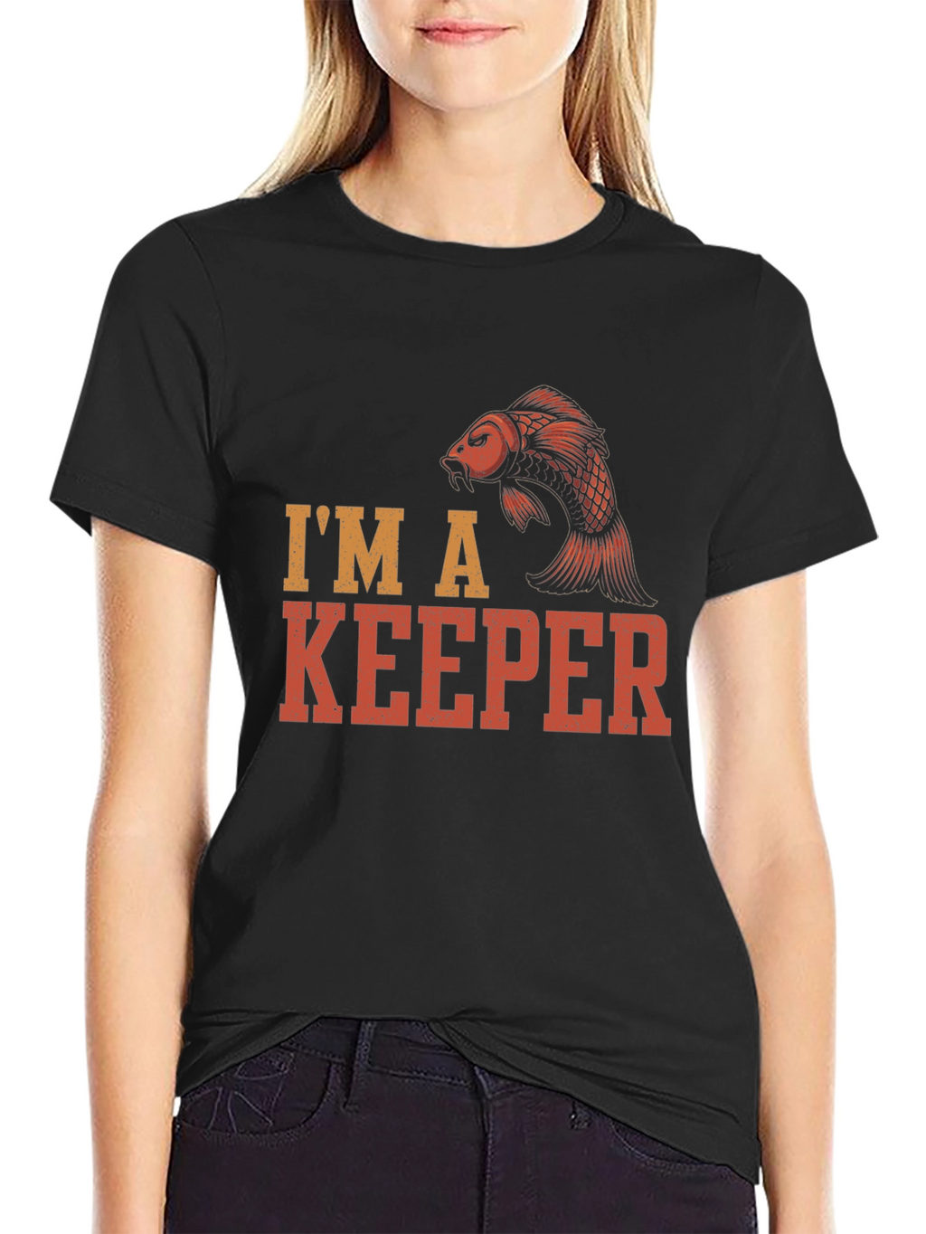 Im a Keeper Koi Fish Graphic Tee