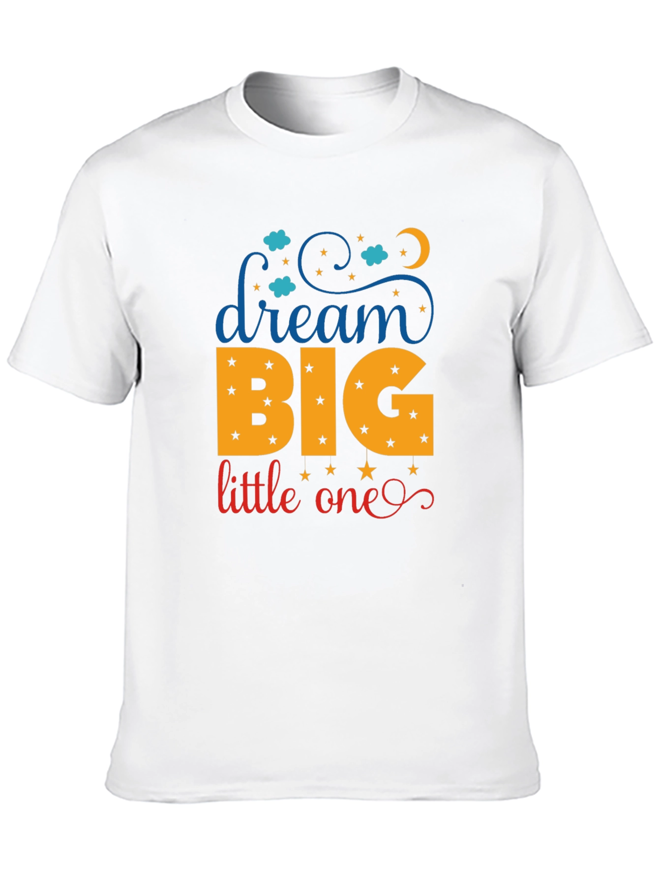 Dream Big Little One Black T-Shirt