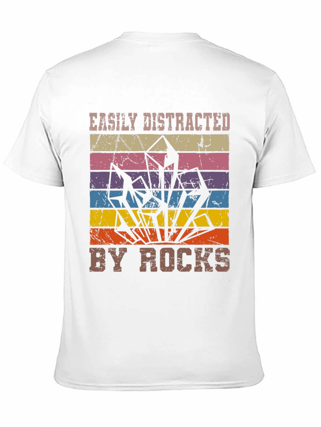 Easily Distracted By Rocks Graphic Tee