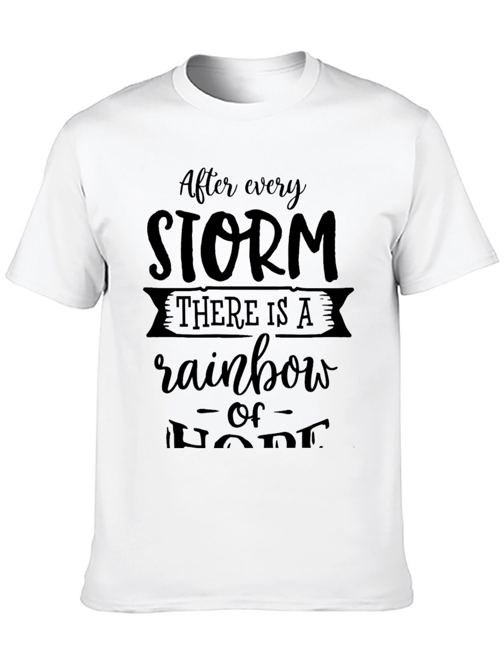 Inspirational Storm Rainbow T-Shirt