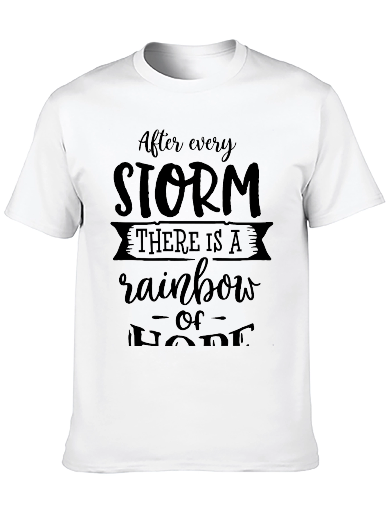 Inspirational Storm Rainbow T-Shirt