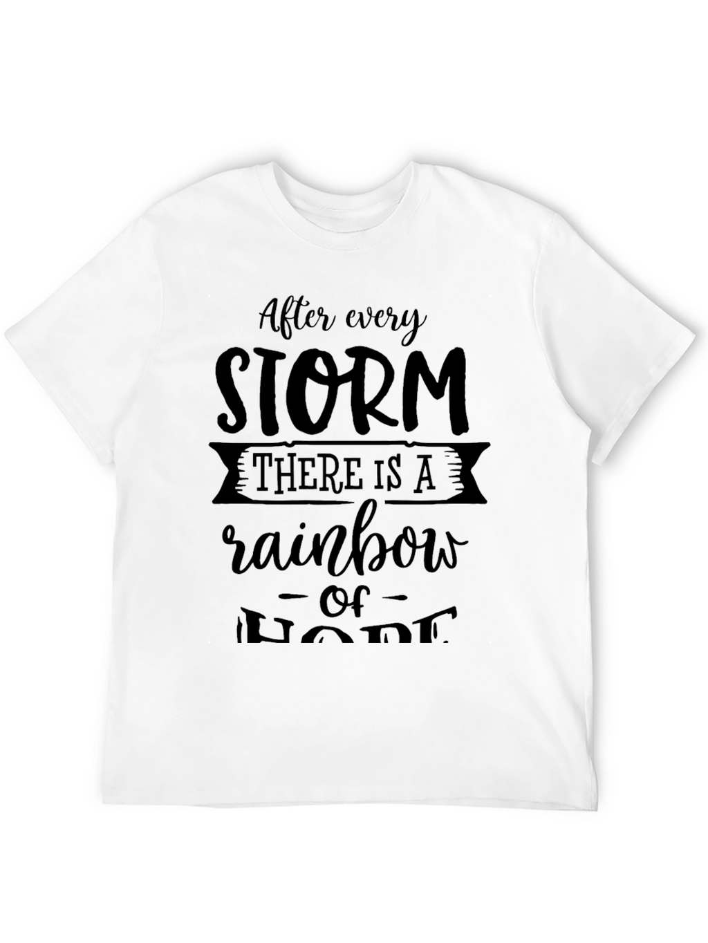 Inspirational Storm Rainbow T-Shirt