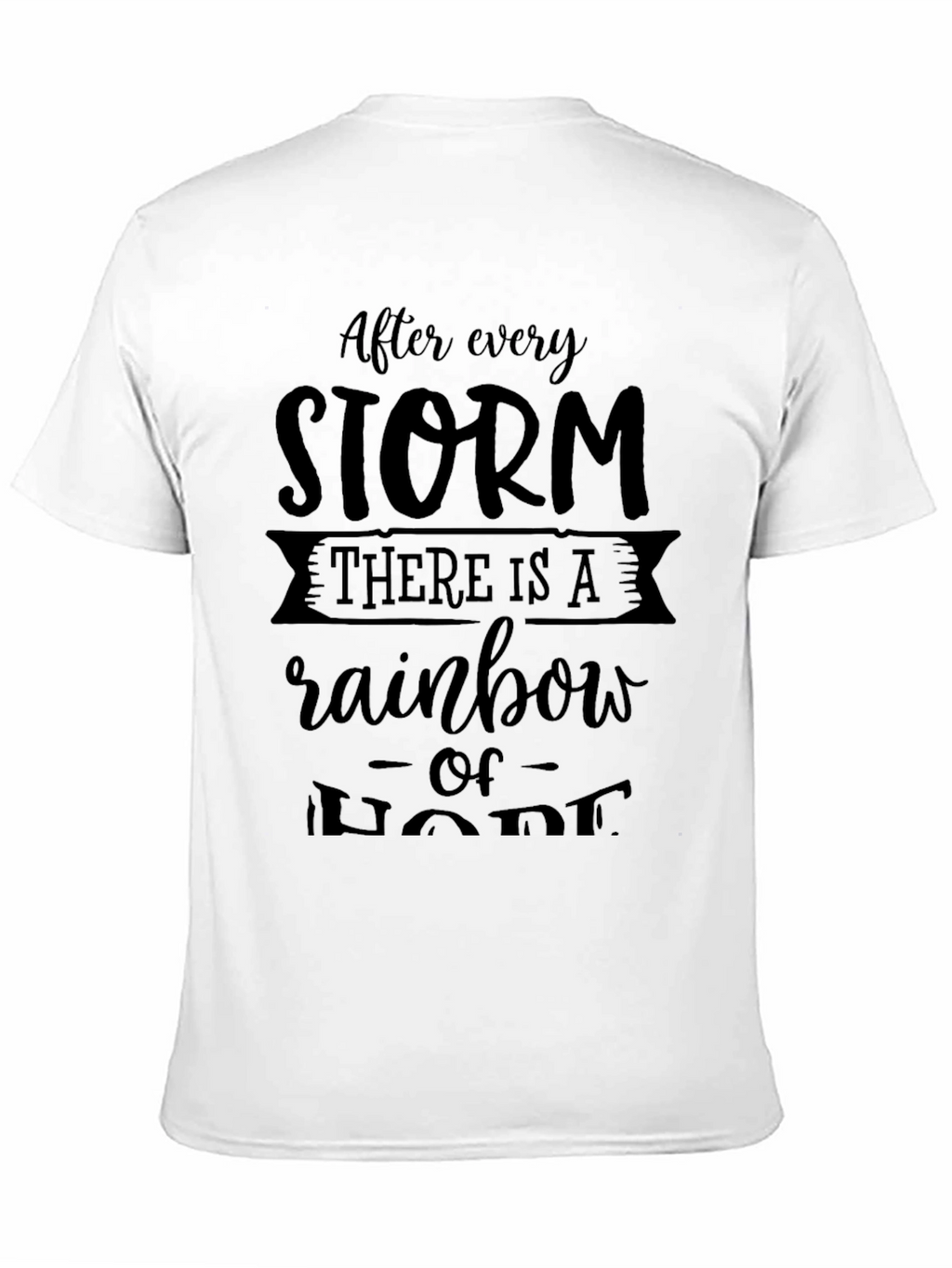 Inspirational Storm Rainbow T-Shirt