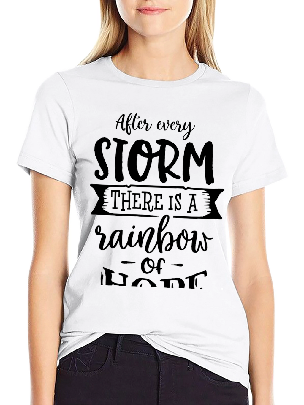 Inspirational Storm Rainbow T-Shirt
