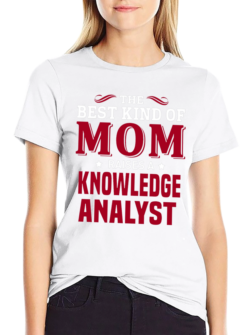 Best Kind of Mom Knowledge Analyst T-Shirt