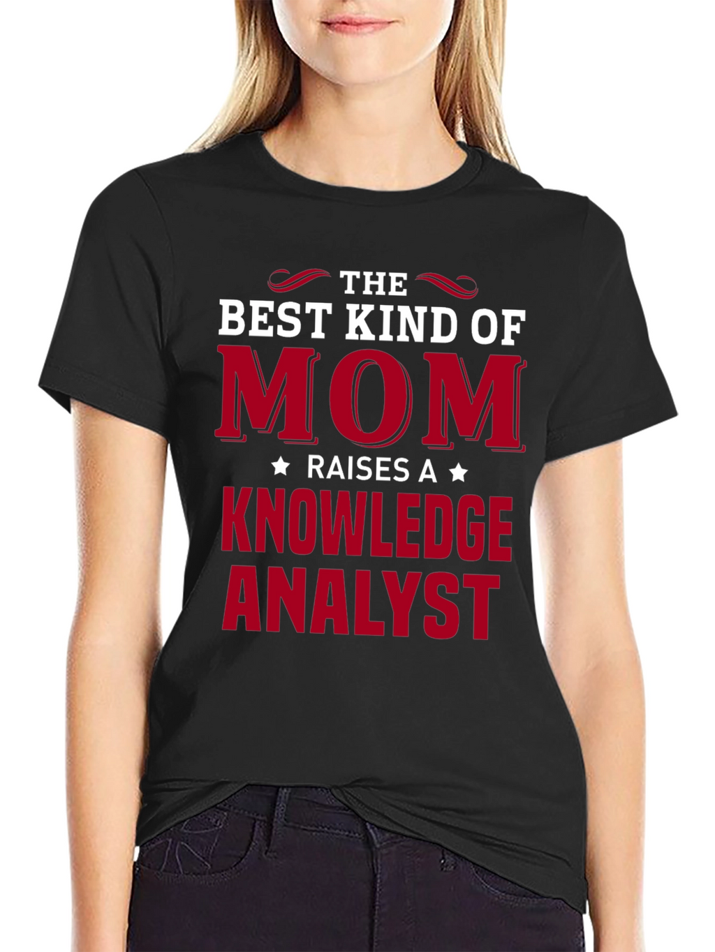 Best Kind of Mom Knowledge Analyst T-Shirt