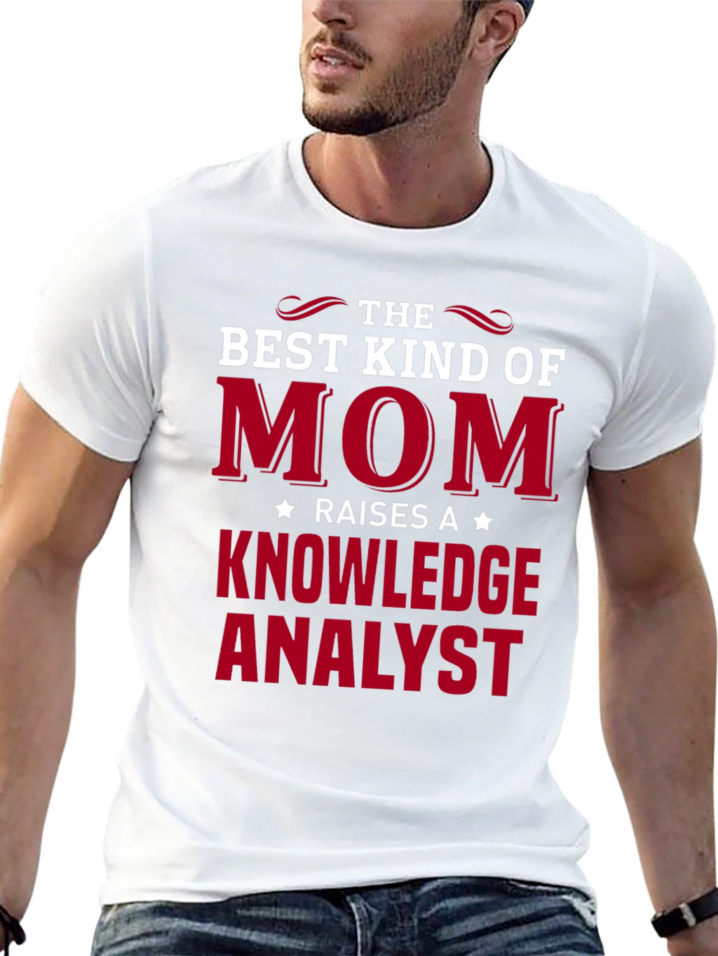 Best Kind of Mom Knowledge Analyst T-Shirt