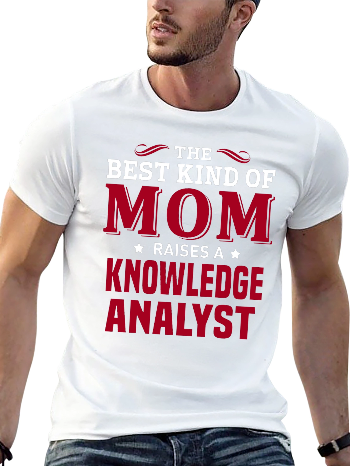 Best Kind of Mom Knowledge Analyst T-Shirt