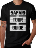 Safari Tour Guide T-Shirt: Unique Design