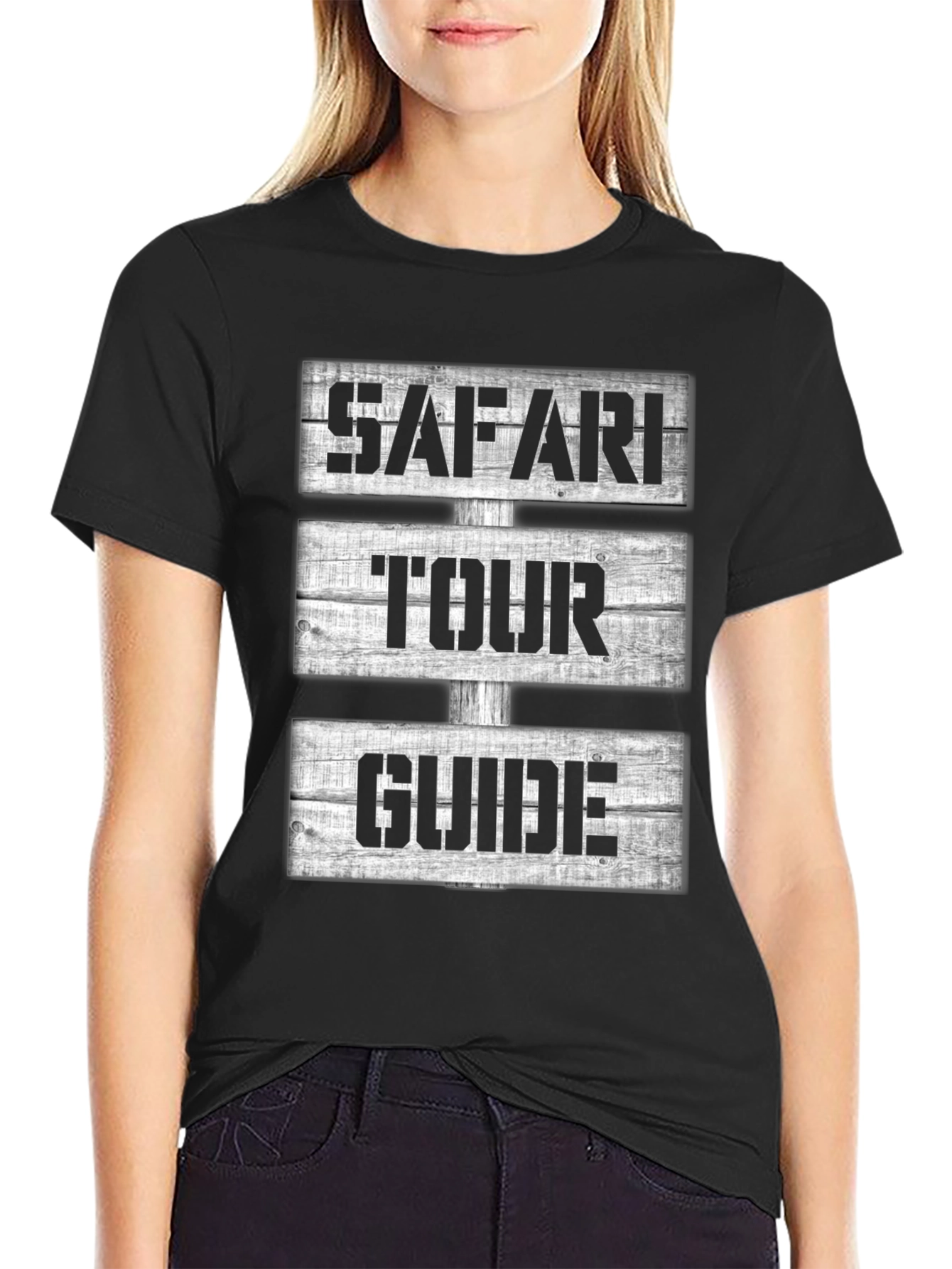 Safari Tour Guide T-Shirt: Unique Design