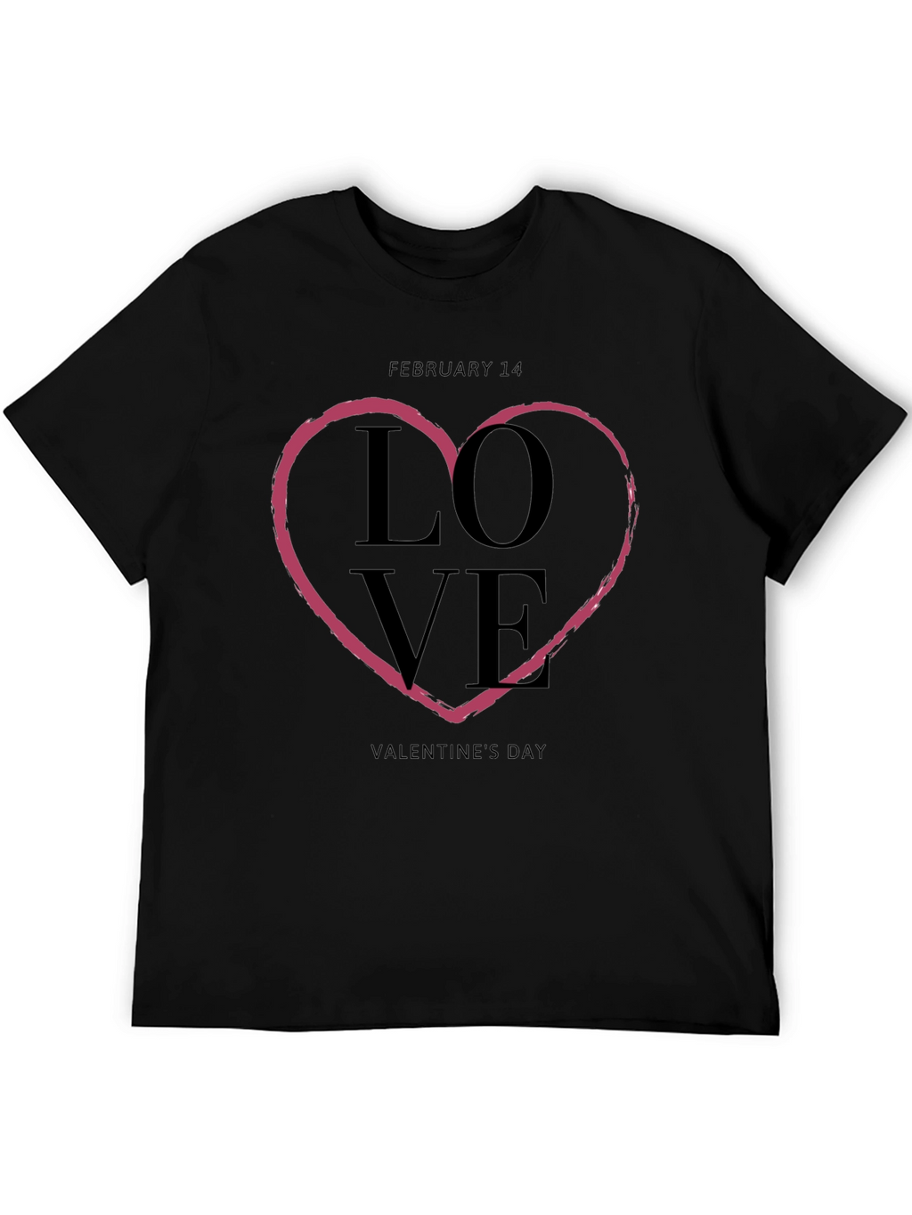 Love Valentines Day Heart T-Shirt
