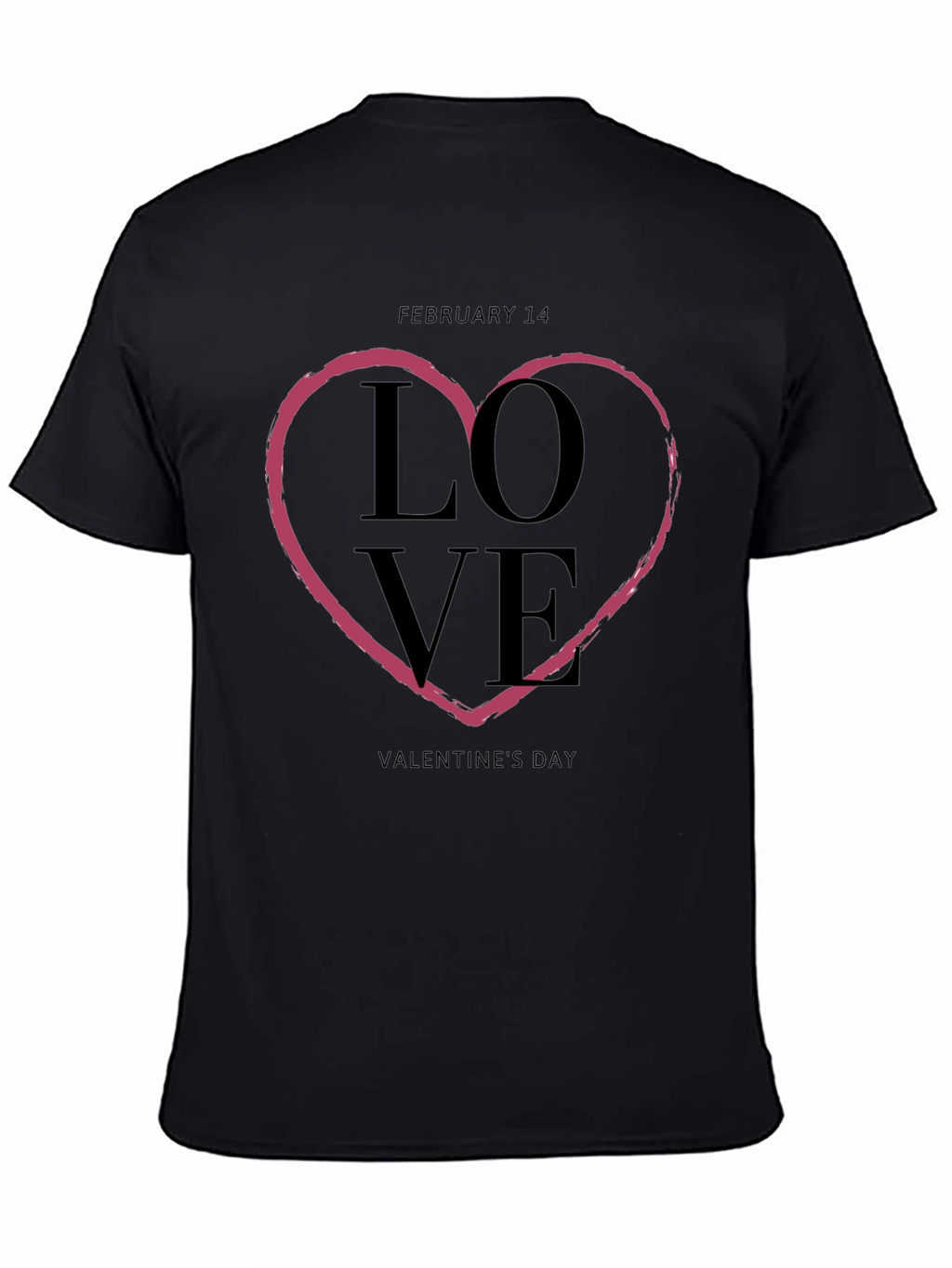 Love Valentines Day Heart T-Shirt