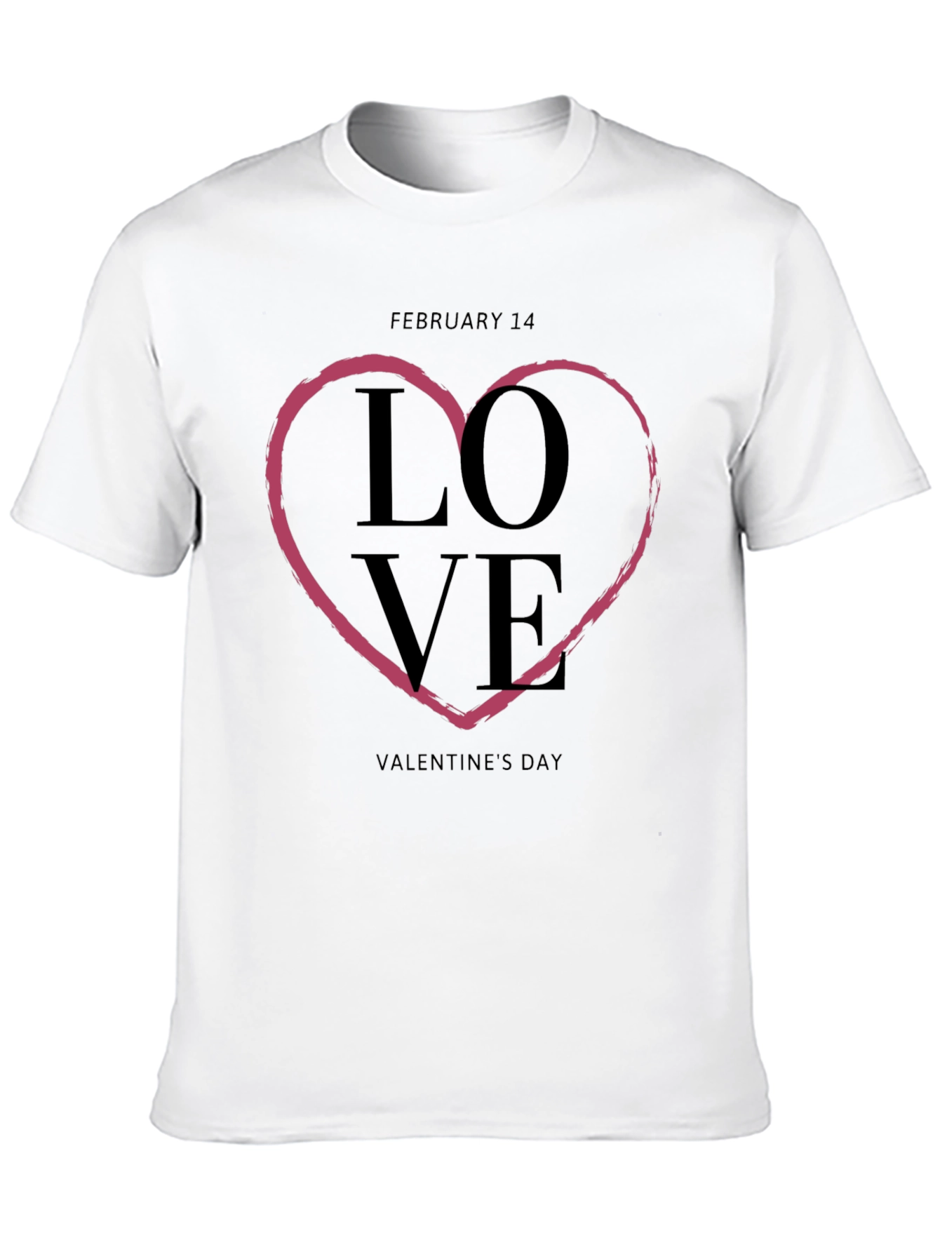 Love Valentines Day Heart T-Shirt