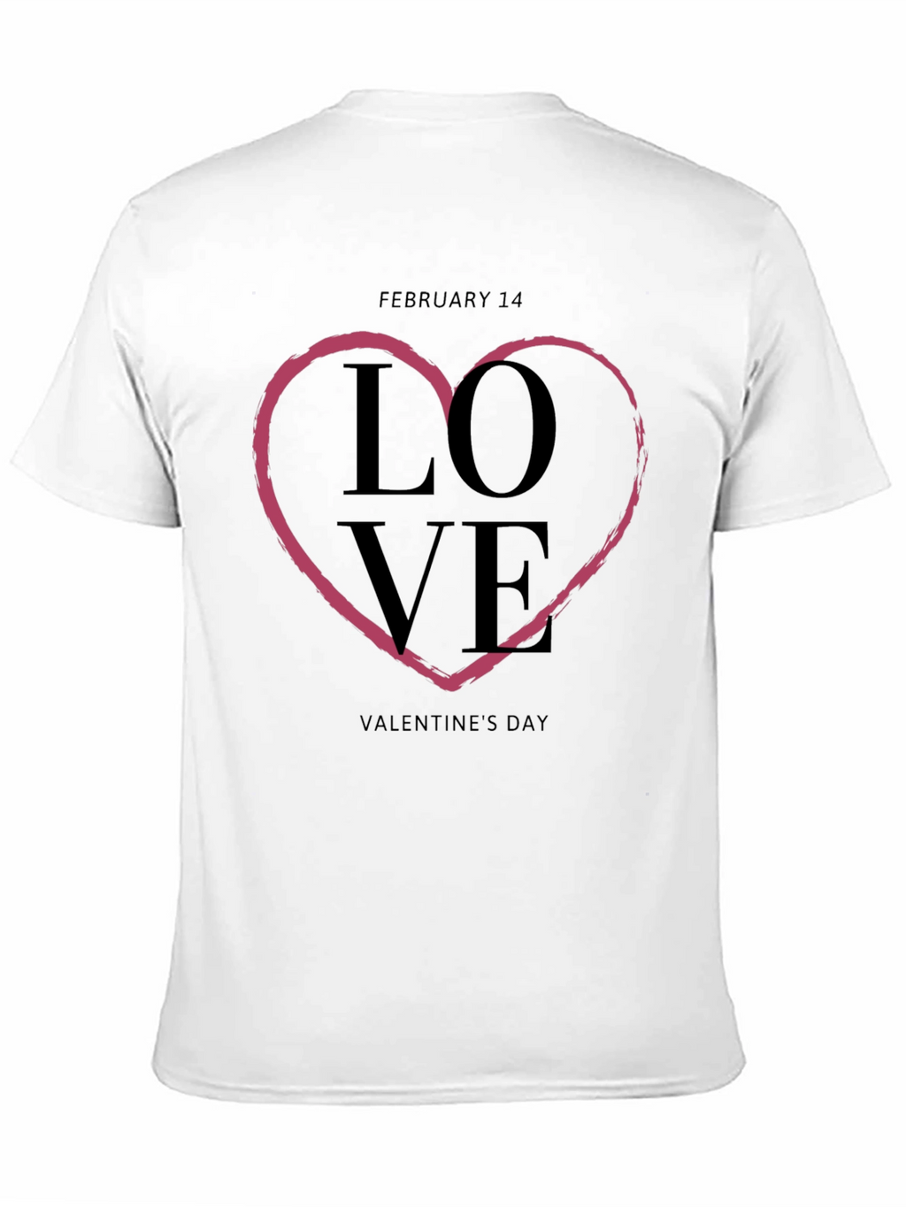 Love Valentines Day Heart T-Shirt