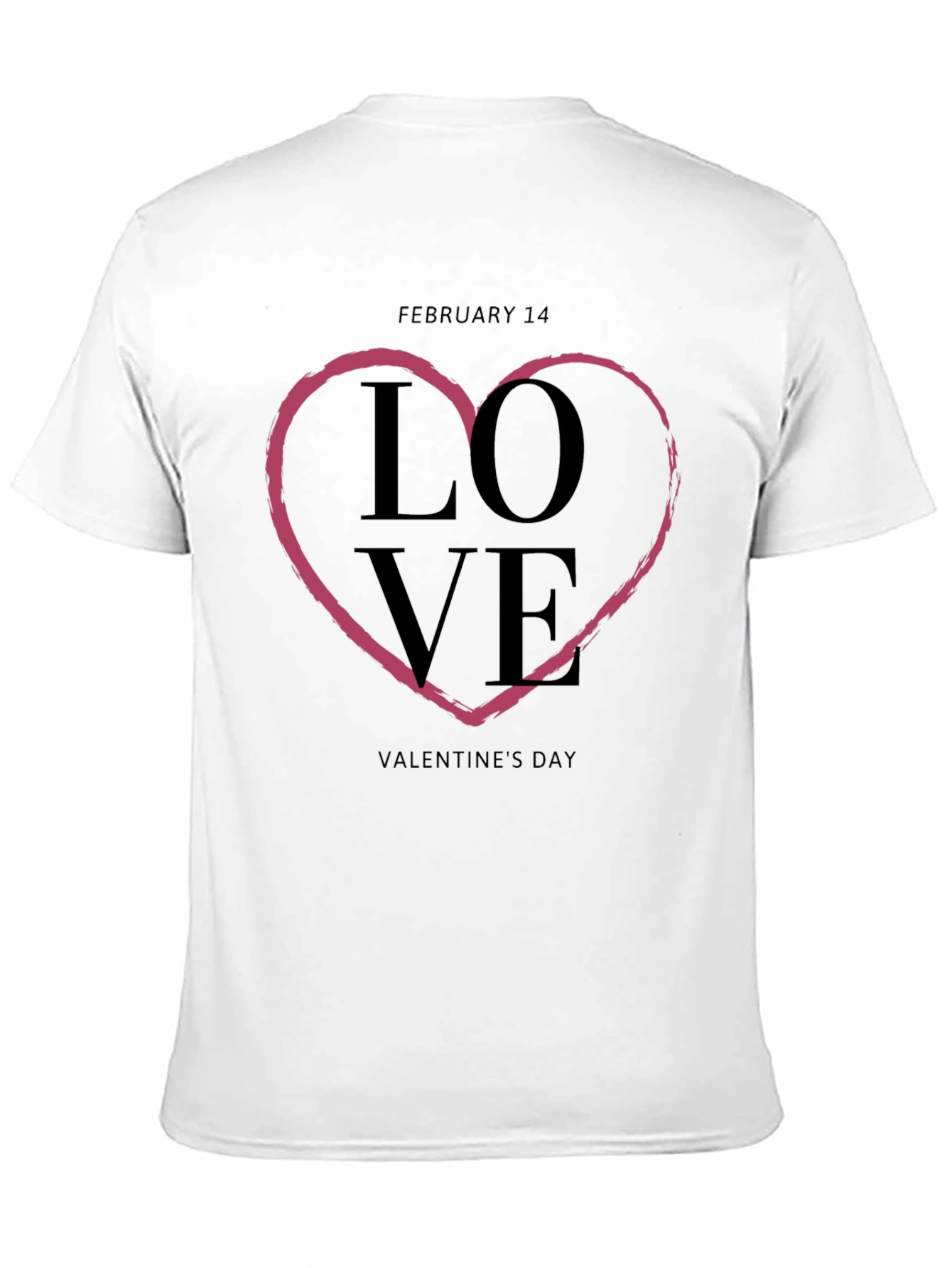 Love Valentines Day Heart T-Shirt