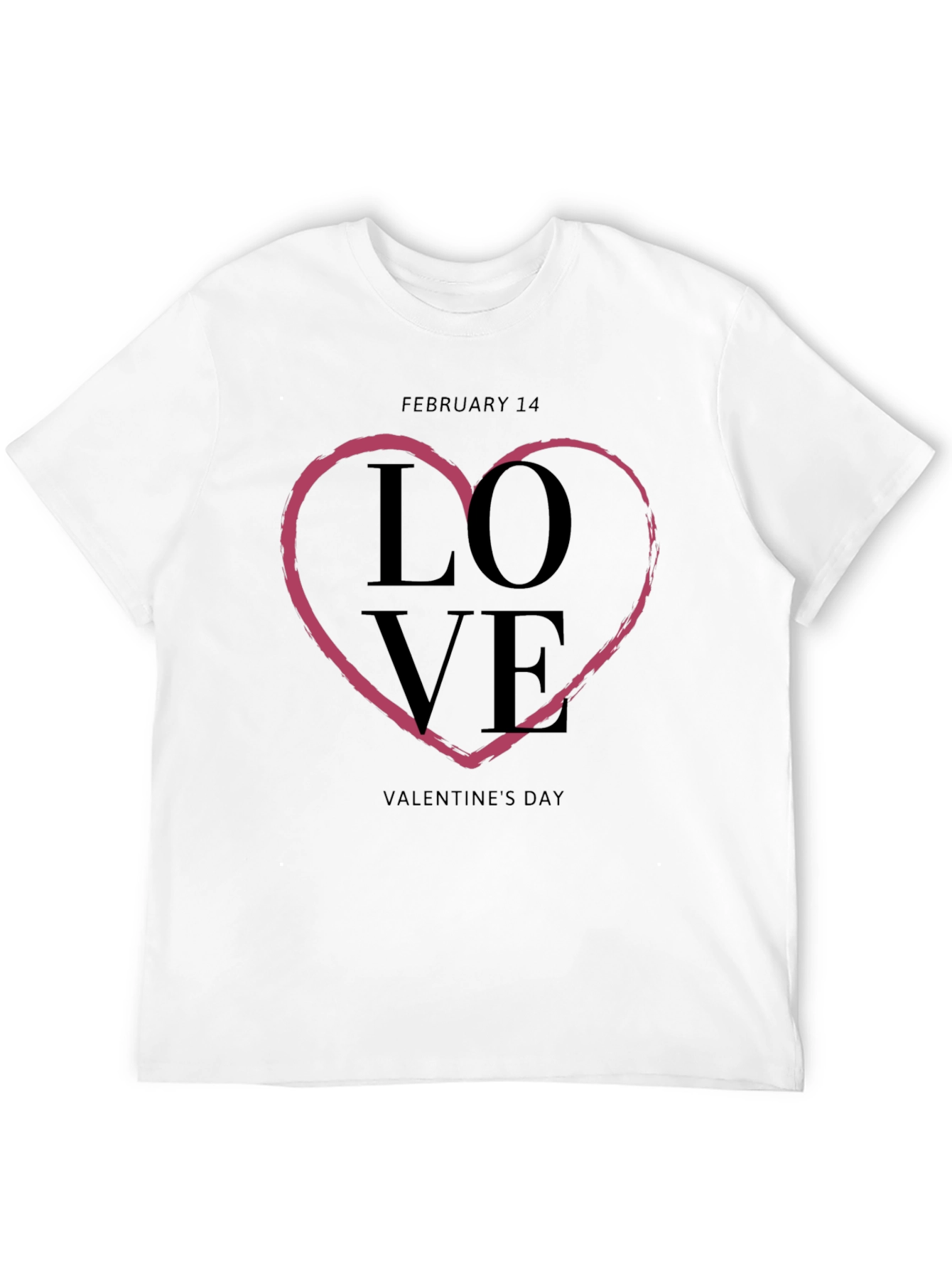 Love Valentines Day Heart T-Shirt