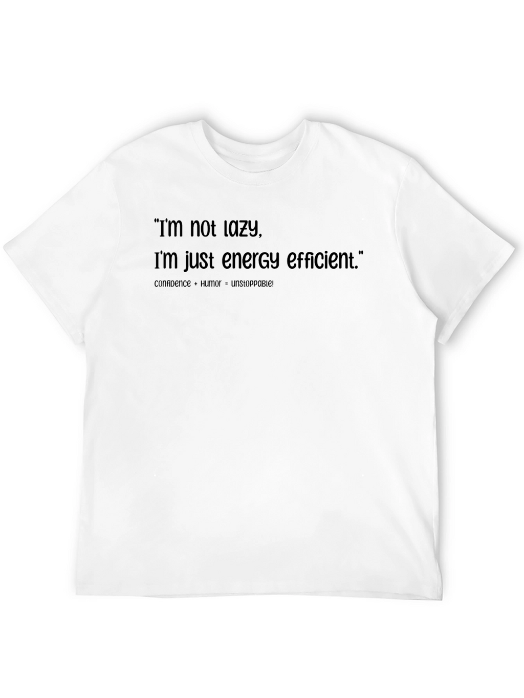 Funny Energy Efficient Graphic T-Shirt