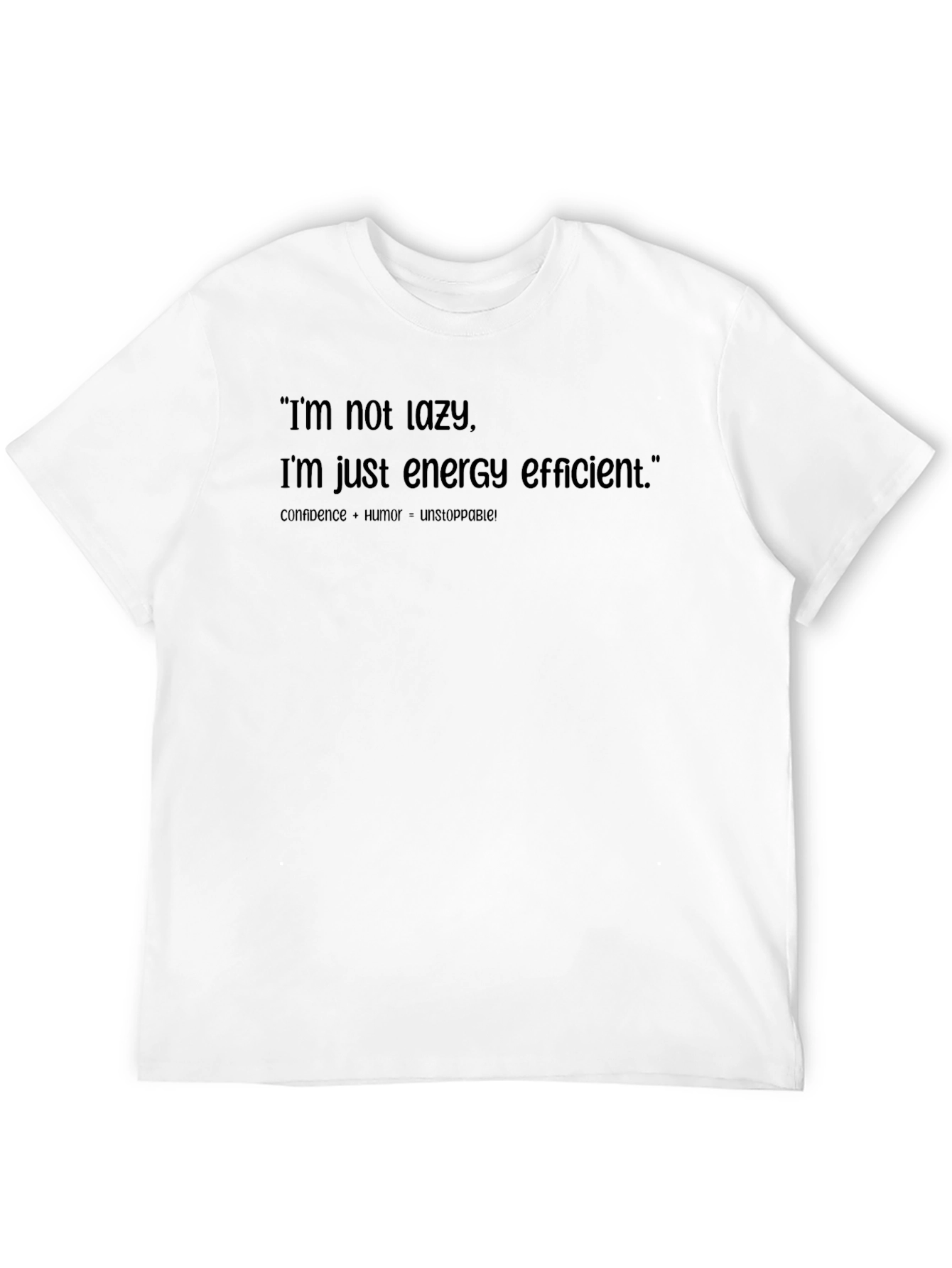 Funny Energy Efficient Graphic T-Shirt