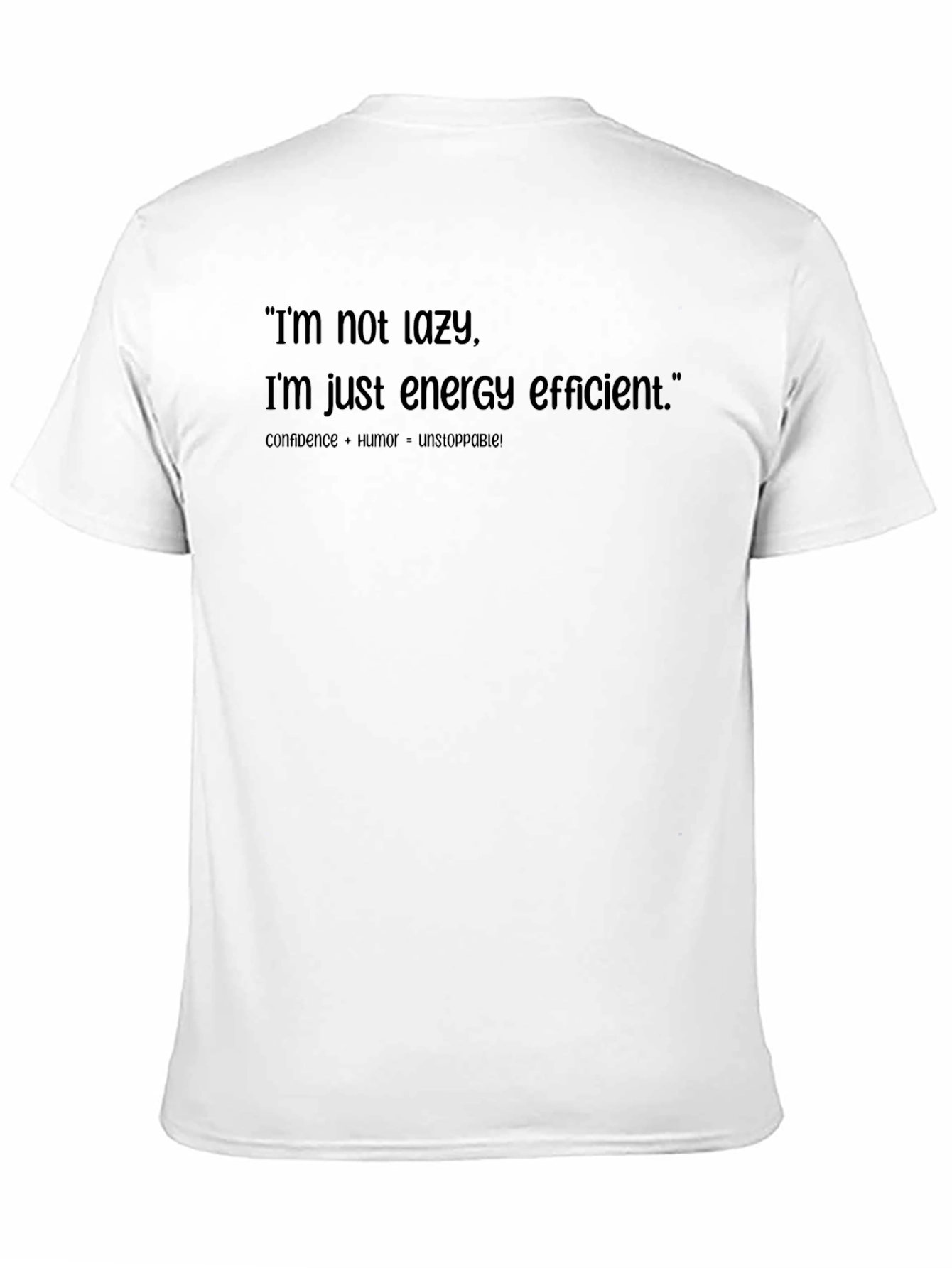 Funny Energy Efficient Graphic T-Shirt