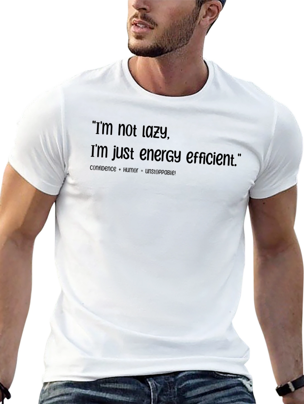 Funny Energy Efficient Graphic T-Shirt