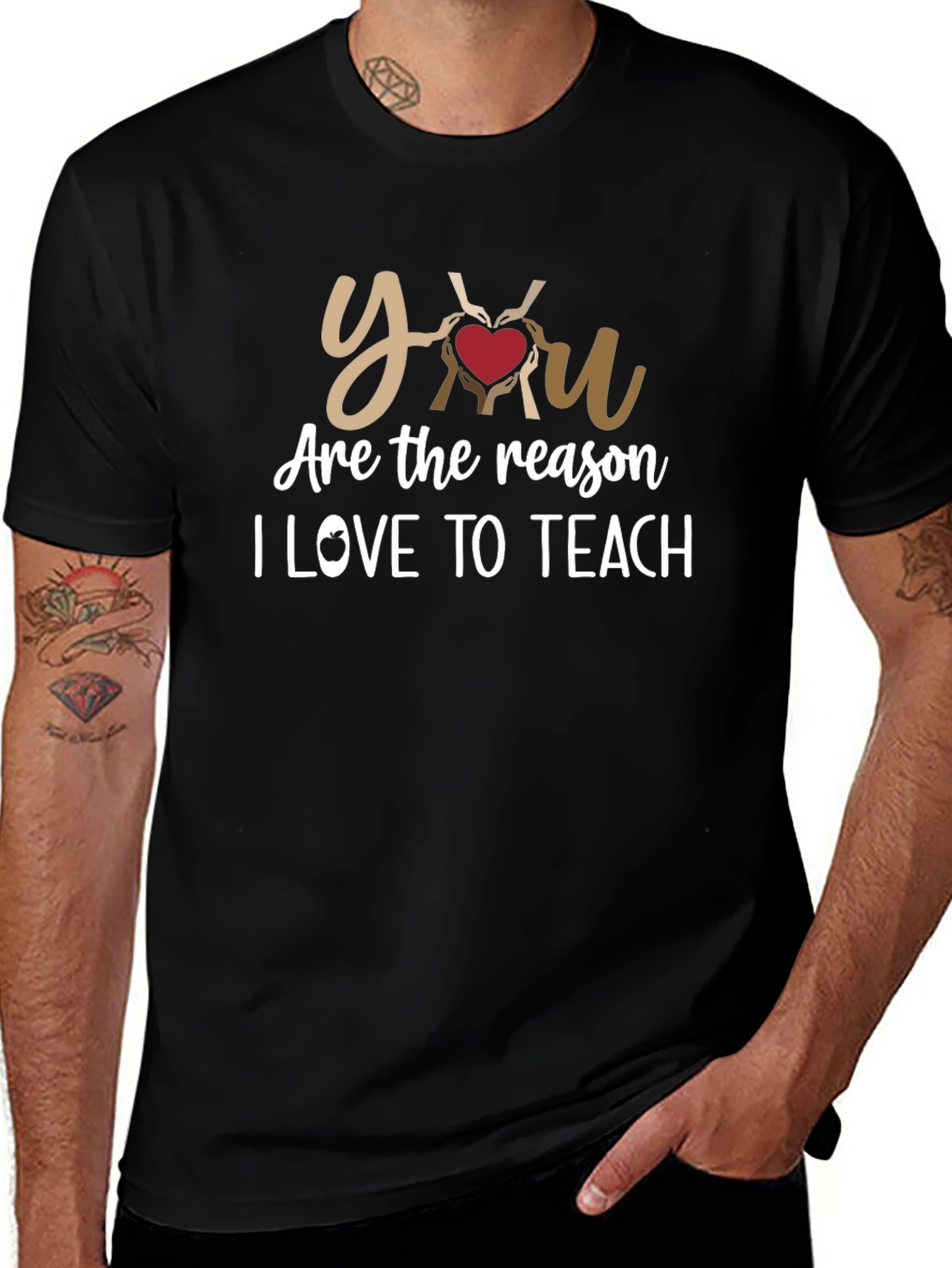Teacher Love Graphic T-Shirt