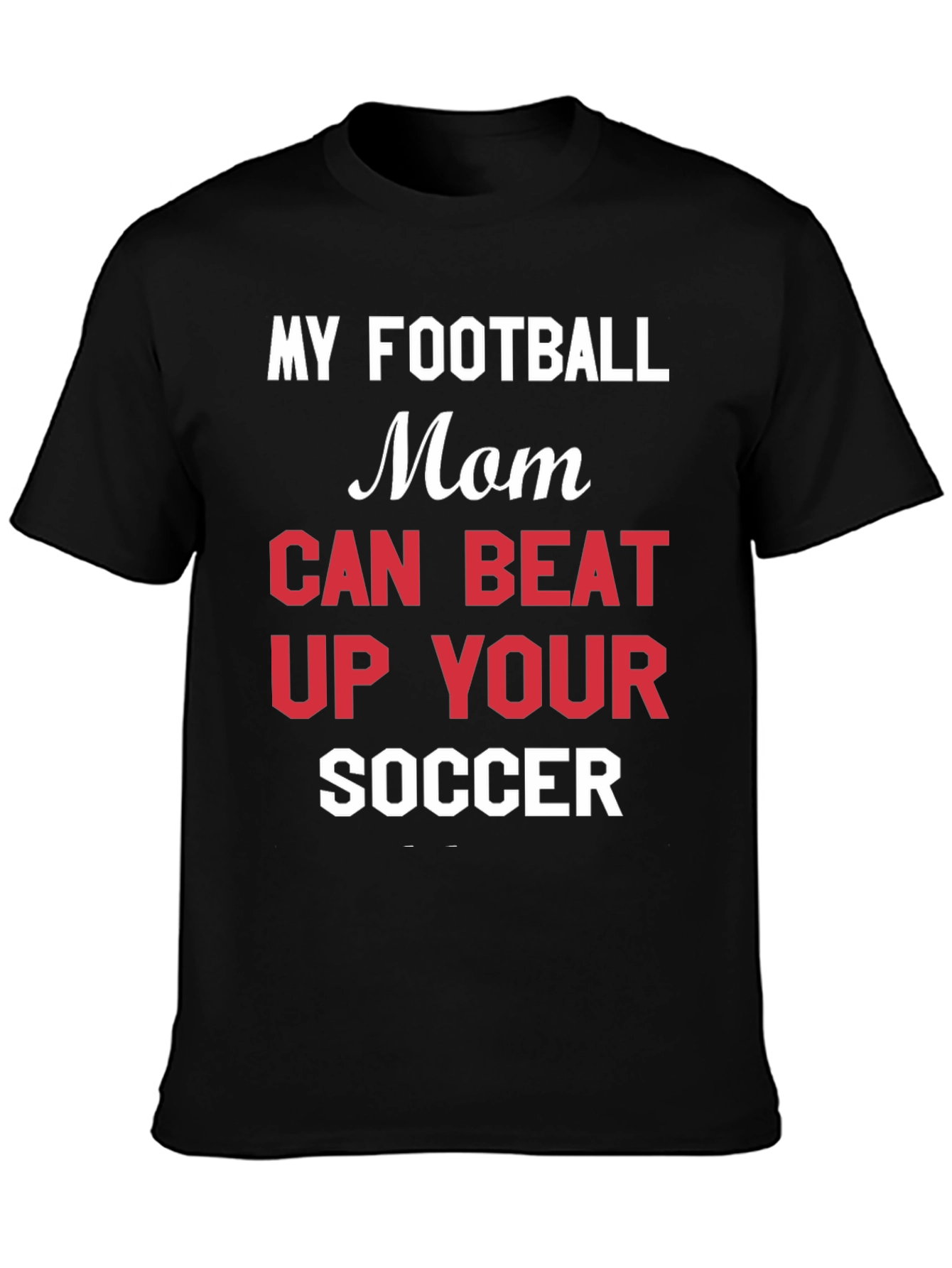 Funny Football Mom Graphic T-Shirt